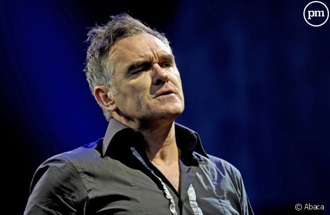 Le chanteur Morrissey en concert