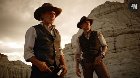 Harrison Ford et Daniel Craig dans "Cowboys & Envahisseurs"