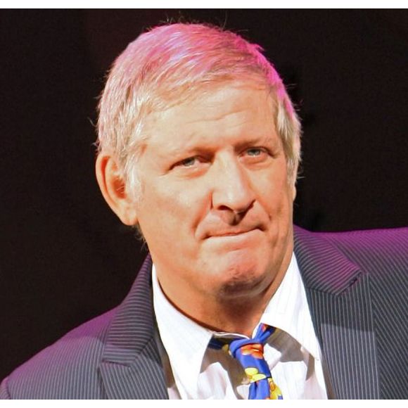 Patrick Sébastien dans la pièce de théâtre "Le Kangourou".