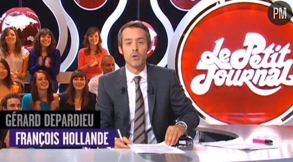 Yann Barthès présente "Le petit journal" nouvelle formule.