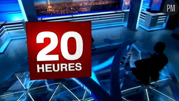 Le nouveau plateau du 20 heures de France 2.