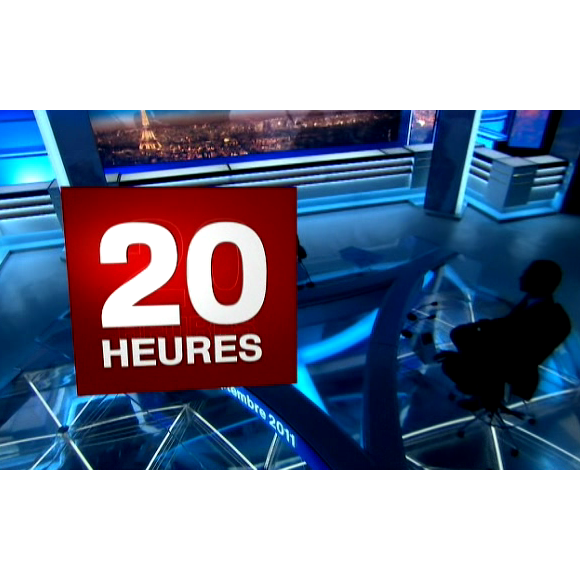 Le nouveau plateau du 20 heures de France 2.