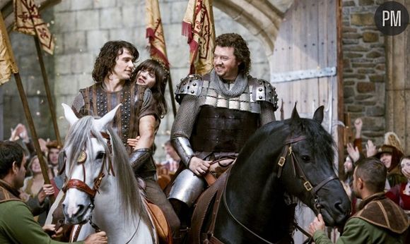 "Votre majesté" avec Danny McBride, James Franco, Rasmus Hardiker et Natalie Portman.
