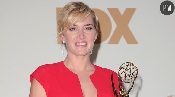 Kate Winslet après sa victoire aux Emmy Awards 2011