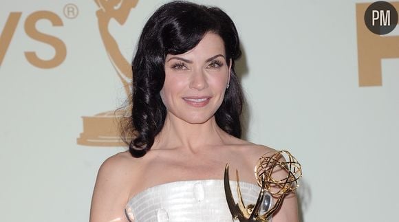 Julianna Margulies après sa victoire aux Emmy Awards 2011