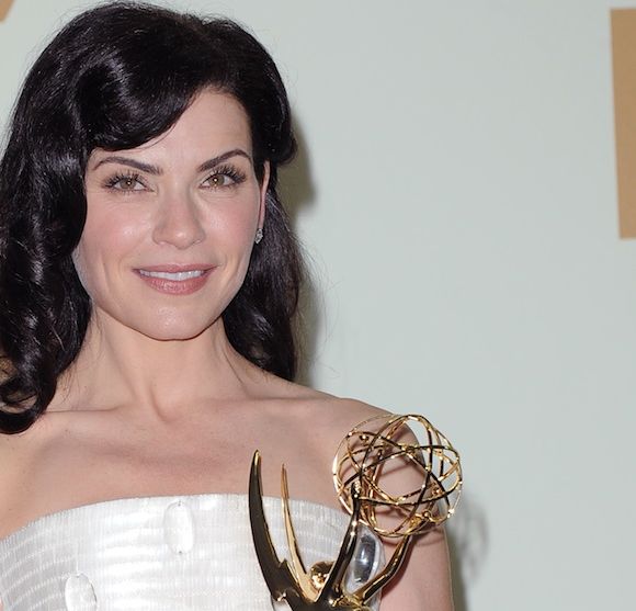 Julianna Margulies après sa victoire aux Emmy Awards 2011