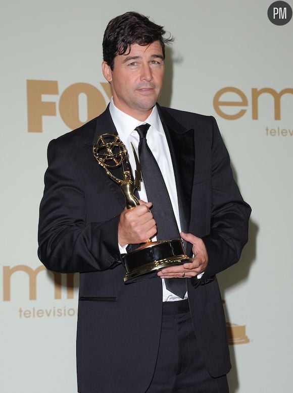 Kyle Chandler après sa victoire aux Emmy Awards 2011