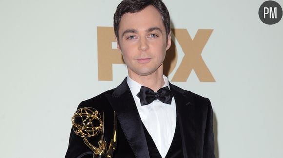 Jim Parsons après sa victoire aux Emmy Awards 2011