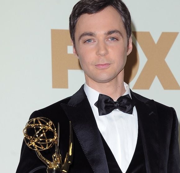 Jim Parsons après sa victoire aux Emmy Awards 2011