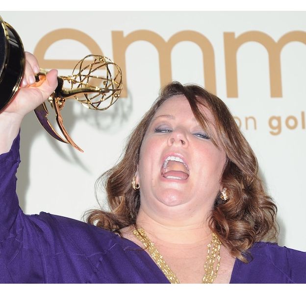 Melissa McCarthy après sa victoire aux Emmy Awards 2011