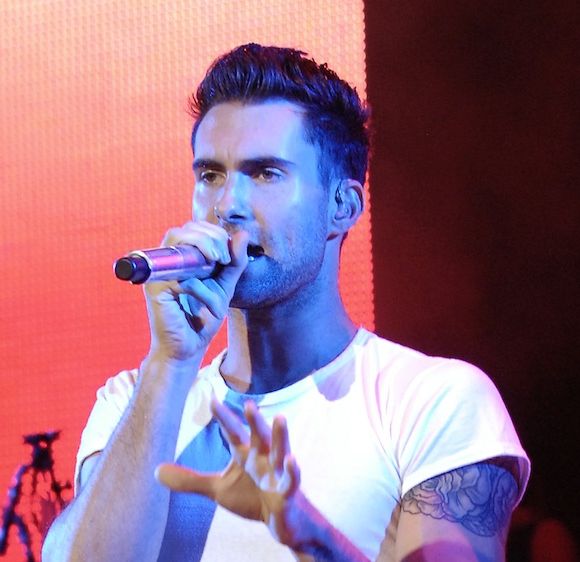 Adam Levine, leader du groupe Maroon 5