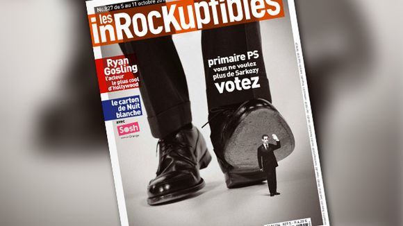 Nicolas Sarkozy piétiné : La Une des Inrocks fait polémique