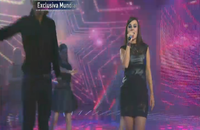 Alizée chante "Les Collines" à la télévision mexicaine le 9 octobre 2011