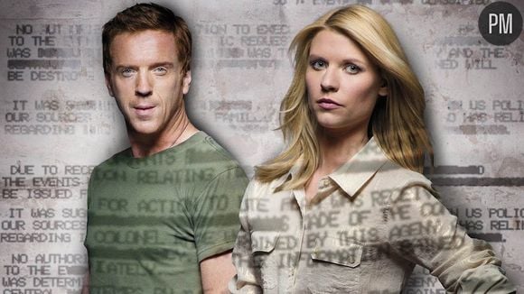 Damian Lewis et Claire Danes dans "Homeland"