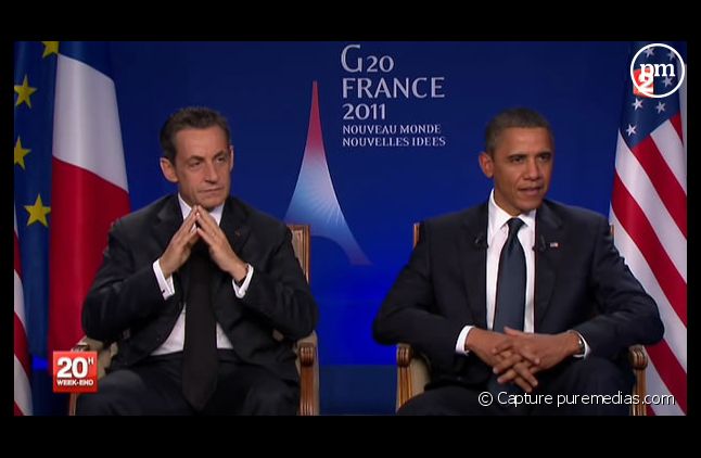 Nicolas Sarkozy et Barack Obama
