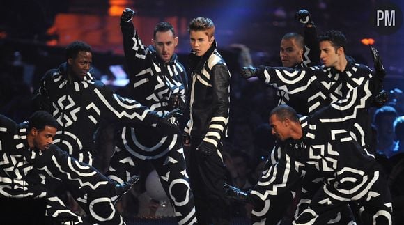 Justin Bieber aux MTV Europe Music Awards 2011