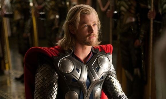 Chris Hemsworth dans "Thor"