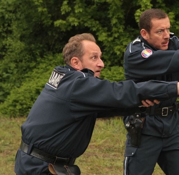 Dany Boon et Benoît Poelvoorde dans "Rien à déclarer"