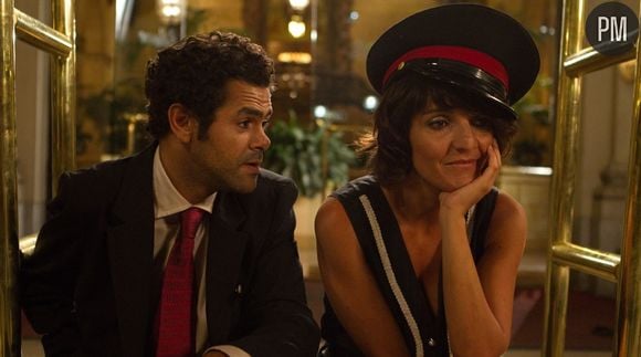 Jamel Debbouze et Florence Foresti dans "Hollywoo"