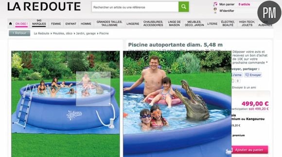 Une "erreur" sur le site LaRedoute.fr