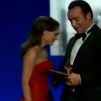 Zapping : la joie de Jean Dujardin aux Oscars 2012