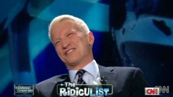 Zapping : nouveau fou rire d'Anderson Cooper sur CNN