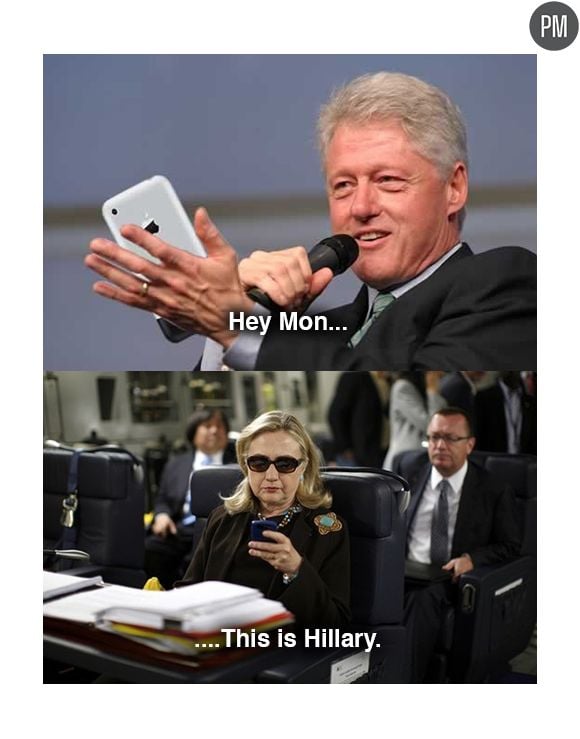 Bill et Hilary Clinton