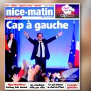 La Une de Nice Matin du 7 mai 2012.