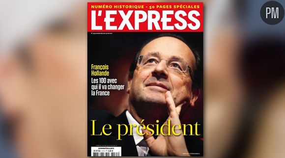 La Une de L'Express du 7 mai 2012.