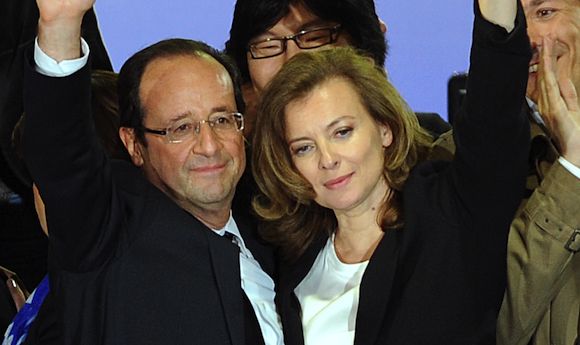 Valérie Trierweiler et François Hollande