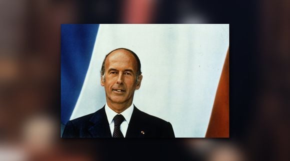 Valéry Giscard d'Estain, 1974.