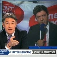 Zapping : Jean-Luc Mélenchon quitte le direct sur BFM TV à l'arrivée de Marine Le Pen