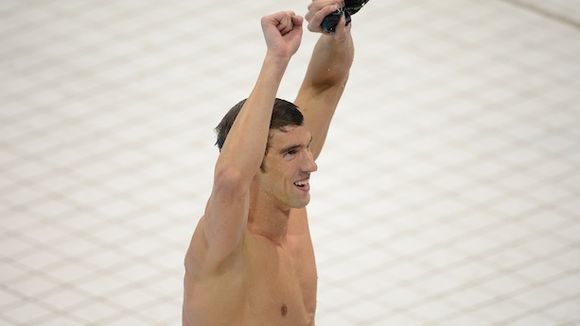 J.O. : Michael Phelps décroche la médaille d'or sur Twitter