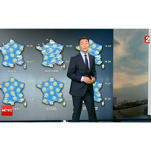 La nouvelle météo de France 2 incarnée par Philippe Verdier.