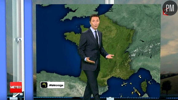 La nouvelle météo de France 2 incarnée par Philippe Verdier.