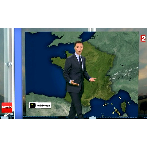 La nouvelle météo de France 2 incarnée par Philippe Verdier.