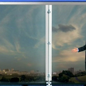 Le plateau de la nouvelle météo se trouve juste à côté de celui du 20 heures.