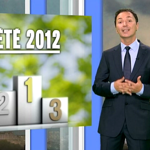 Philippe Verdier donne de nouvelles informations en plus de la traditionnelle météo.