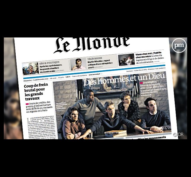 La Une du quotidien "Le Monde", daté du 6/7 octobre 2012.