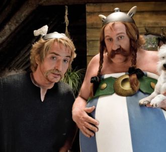 Edouard Baer et Gérard Depardieu dans 'Astérix et Obélix...