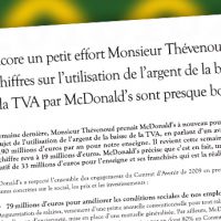 McDonald's fustige le rapport sur la TVA dans la restauration dans une publicité