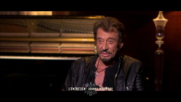 Johnny Hallyday dans "Grand Public" sur France 2.