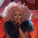 Christina Aguilera et Cee Lo Green interprètent "Make The World Move" sur le plateau de "The Voice", le 13 novembre