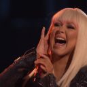 Christina Aguilera et Blake Shelton interprètent "Just A Fool" dans "The Voice", le 19 novembre