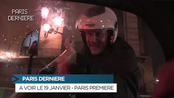 Zapping : Quand Gérard Depardieu débarque à moto dans "Paris Dernière"