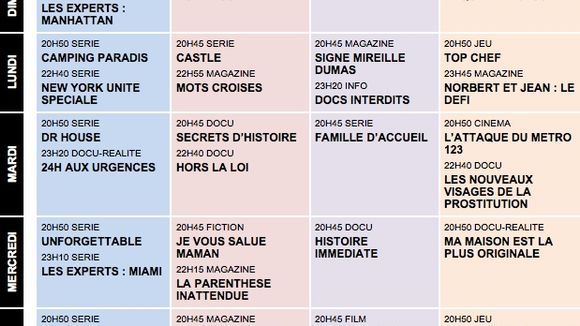 Tous les programmes de la télé du 16 au 22 février