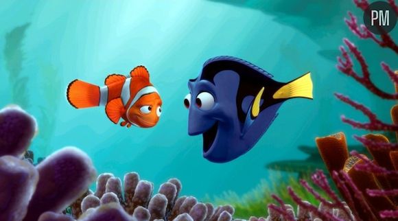 Marin et Dory dans "Le monde de Némo"