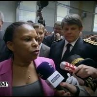 Christiane Taubira agacée par une question hors sujet d'une journaliste