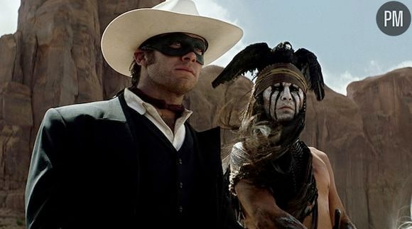 Johnny Depp et Armie Hammer dans "Lone Ranger"