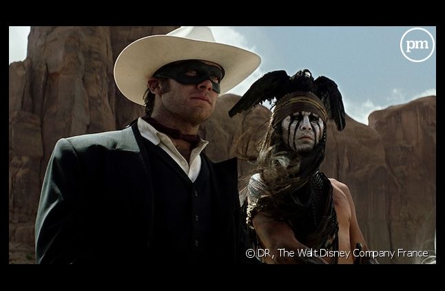 Johnny Depp et Armie Hammer dans "Lone Ranger"